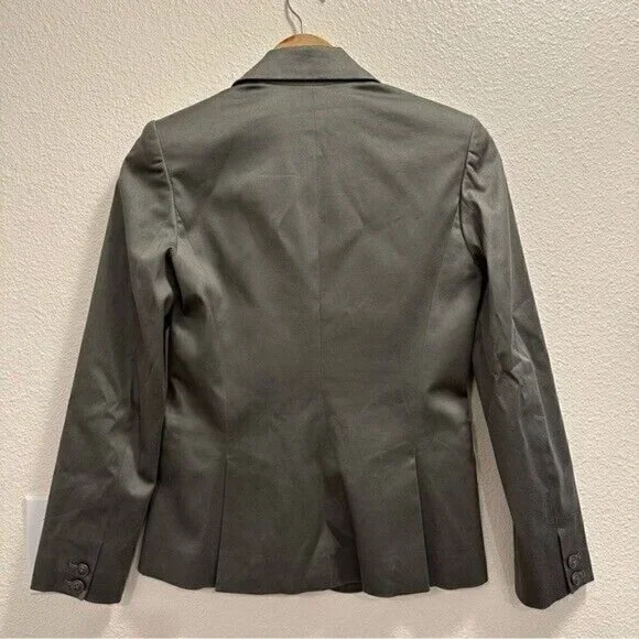 alice & olivia towork blazer gray size small - Picture 2 of 8